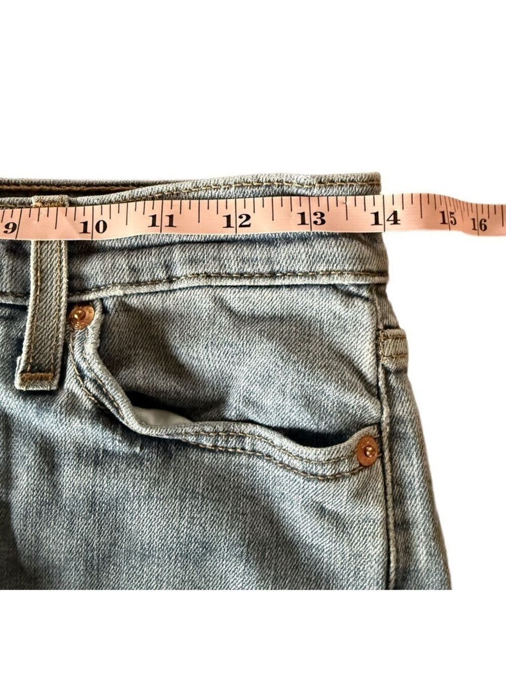Levi's Wedgie Skinny Jeans High Rise Ankle W28 - Picture 11 of 14